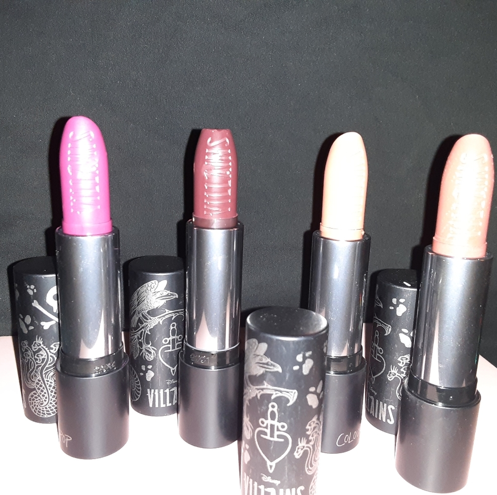 Colourpop Disney Villian Lippies